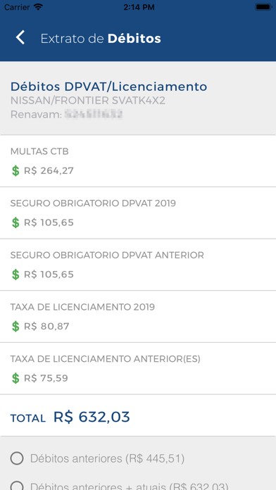 Detran/PR InteliGENTE screenshot 3