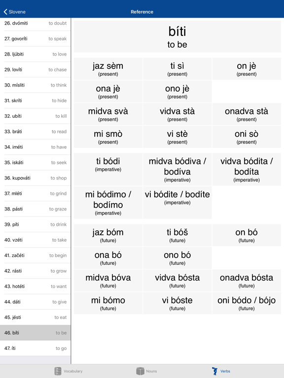Liberation Philology Slovene iPad screenshot 5 - Education app
