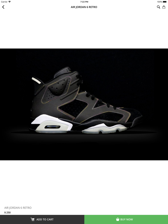 Sole Steals iPad screenshot 4 - Shopping app