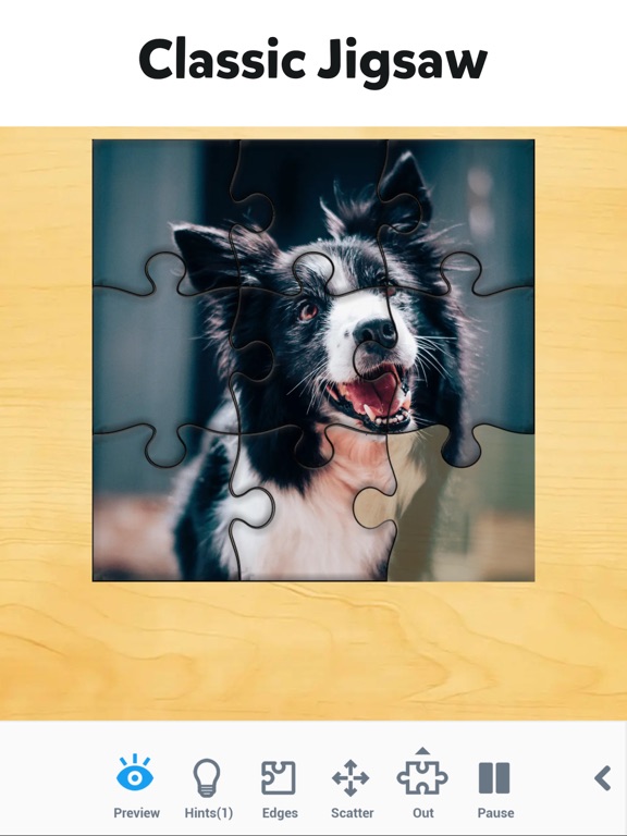 Jigsaw Puzzles！ iPad screenshot 1 - Games app