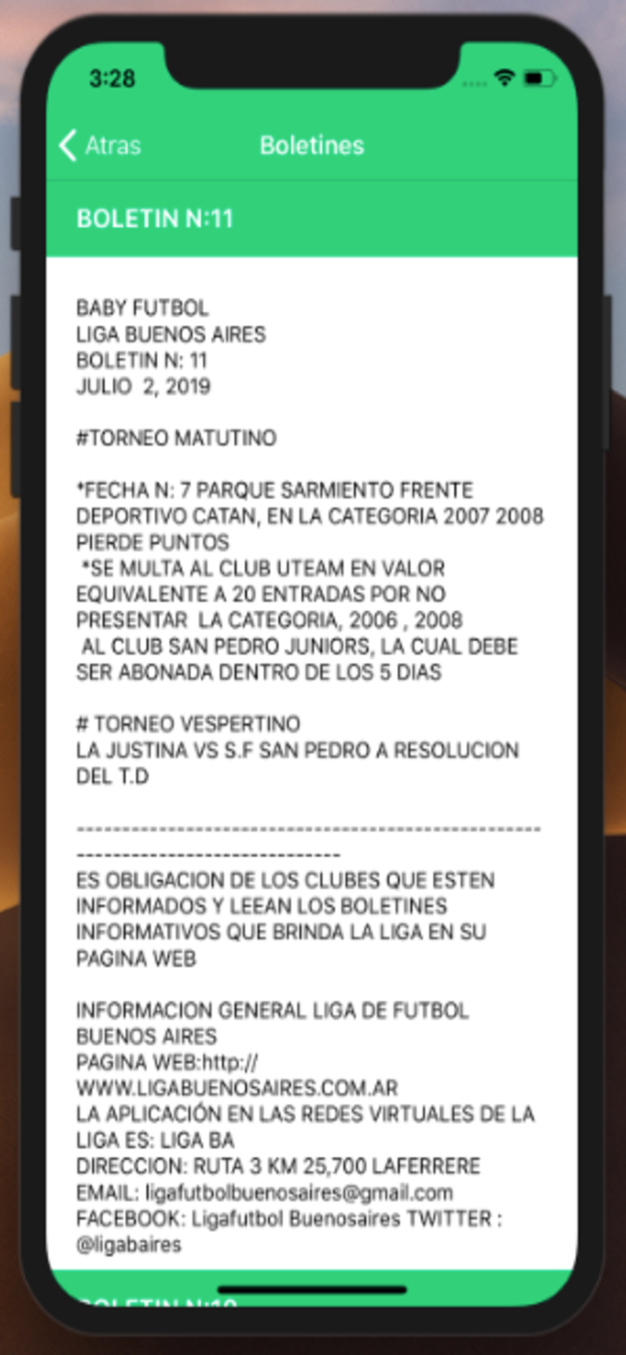 Liga BA screenshot 4