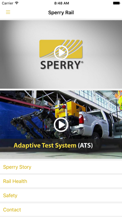 Sperry Rail Screenshot