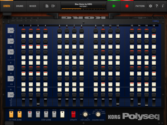 KORG iPolysix for iPad iPad app afbeelding 3