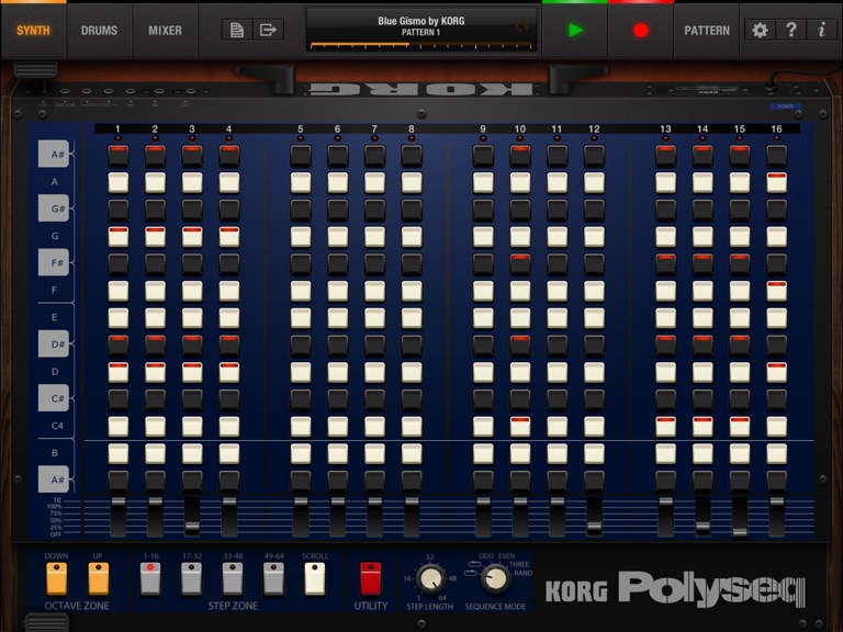 【图】KORG iPolysix for iPad(截图1)