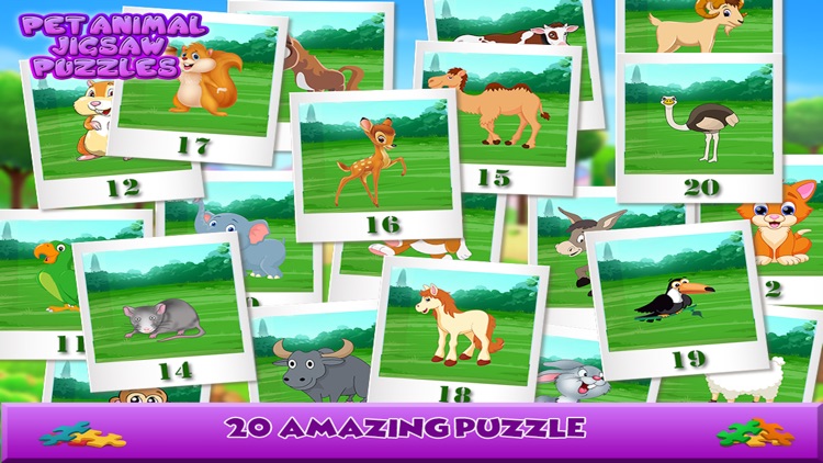 Pet Animal Jigsaw Puzzles