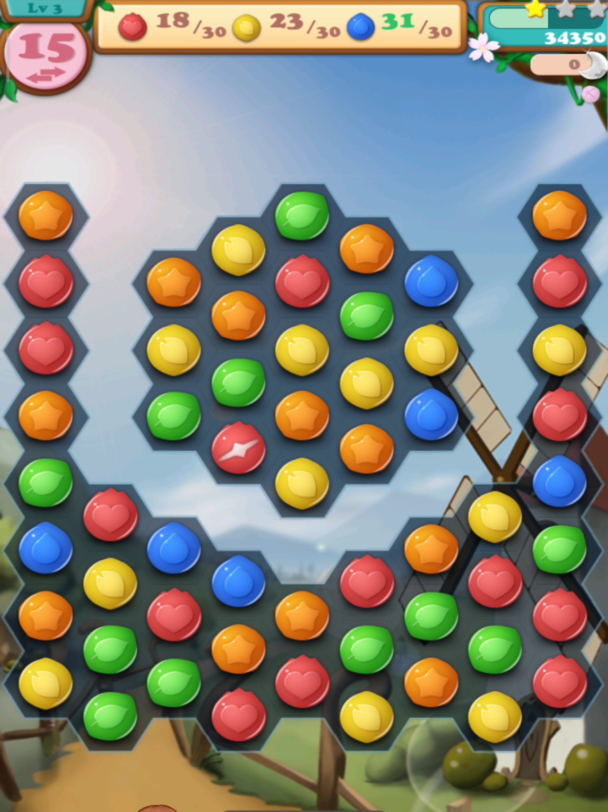 Flower Blast-Match 3 Puzzle screenshot 4