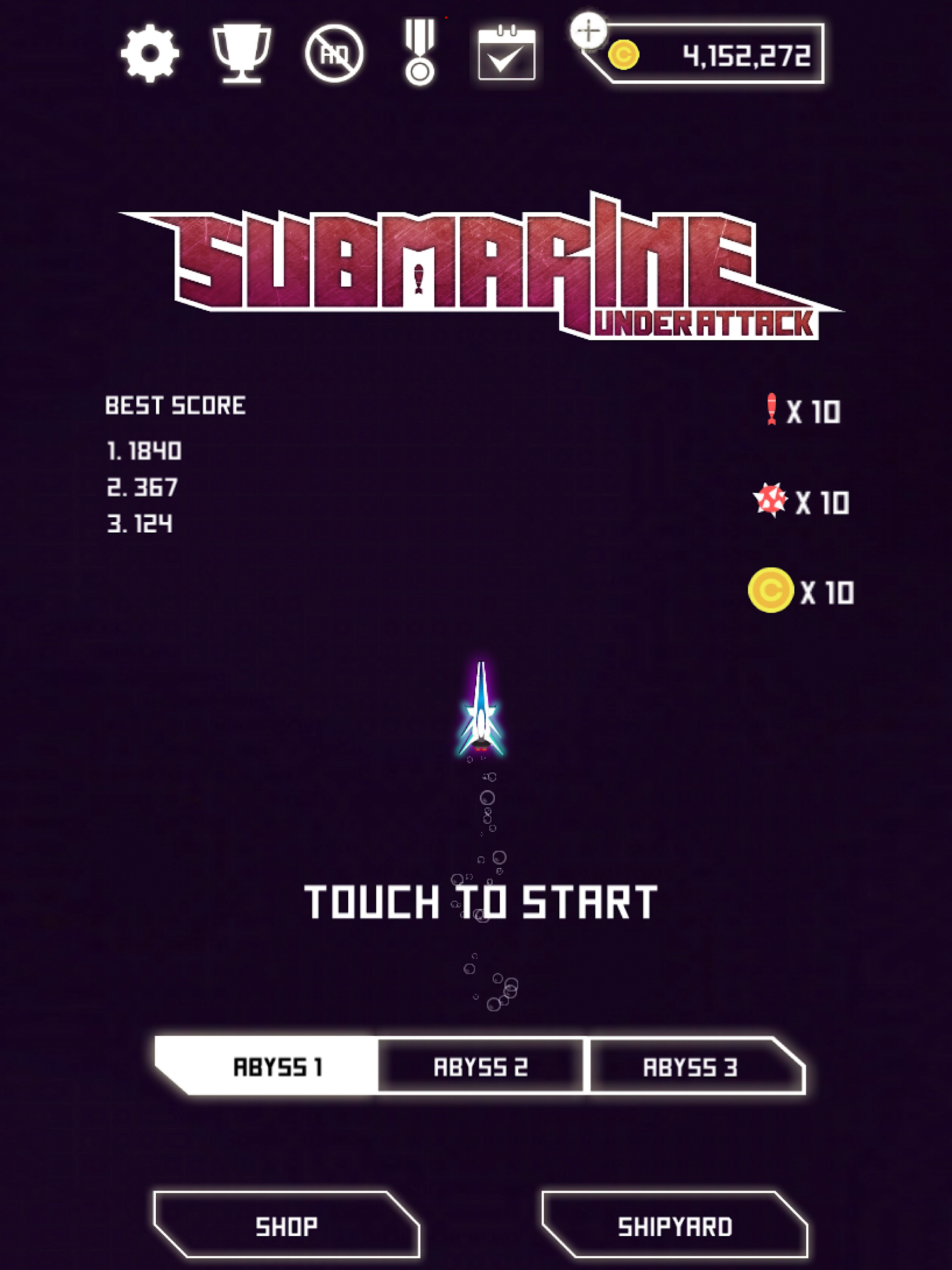 Submarine : Under attack