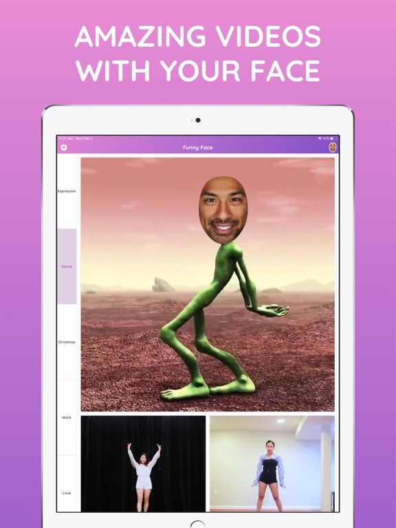 Screenshot #5 pour Funny Face App