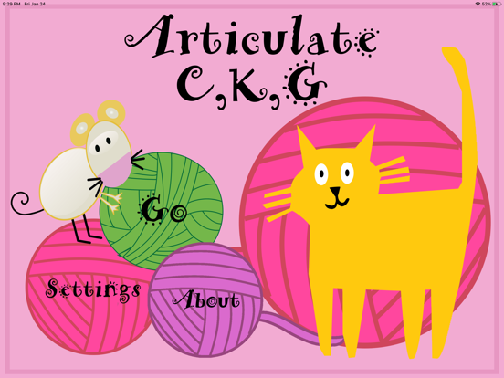 Screenshot #4 pour Articulate C,K,G