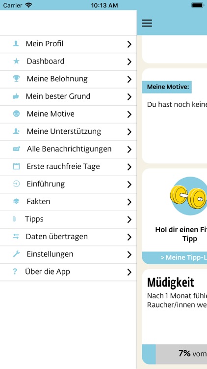 Rauchfrei App