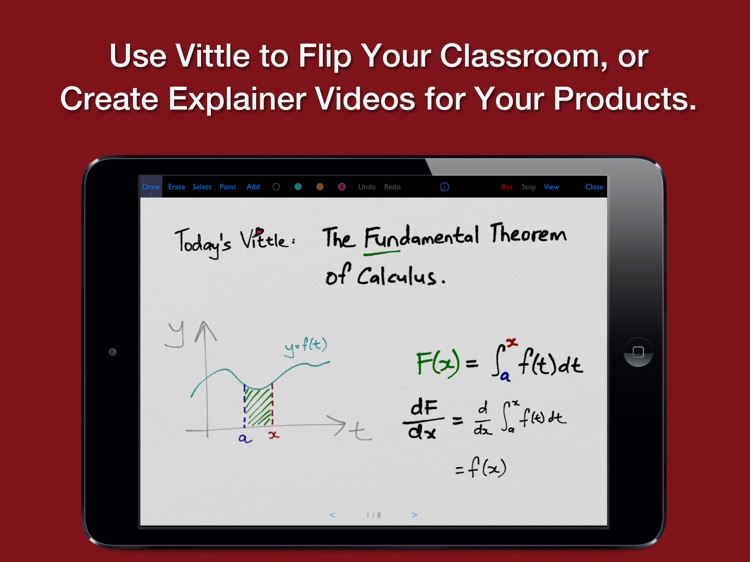 Vittle: Smart Whiteboard Video screenshot-1