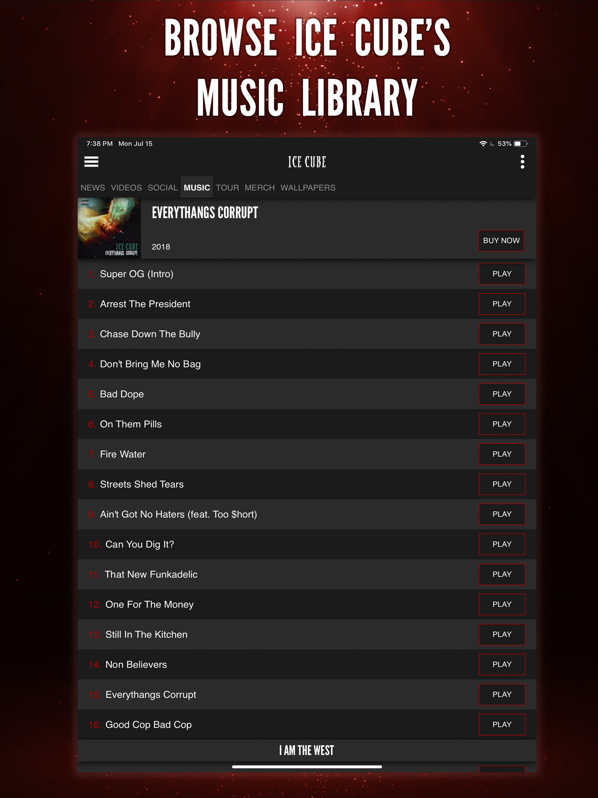 Ice Cube Official Fan App screenshot 8