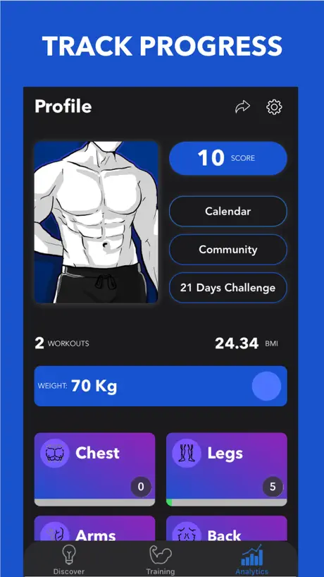 Fitness Men - No Equipment
