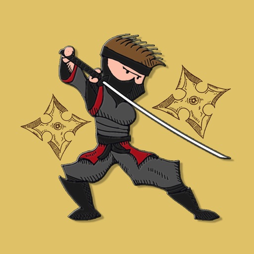 Ninja Samurai Stickers icon