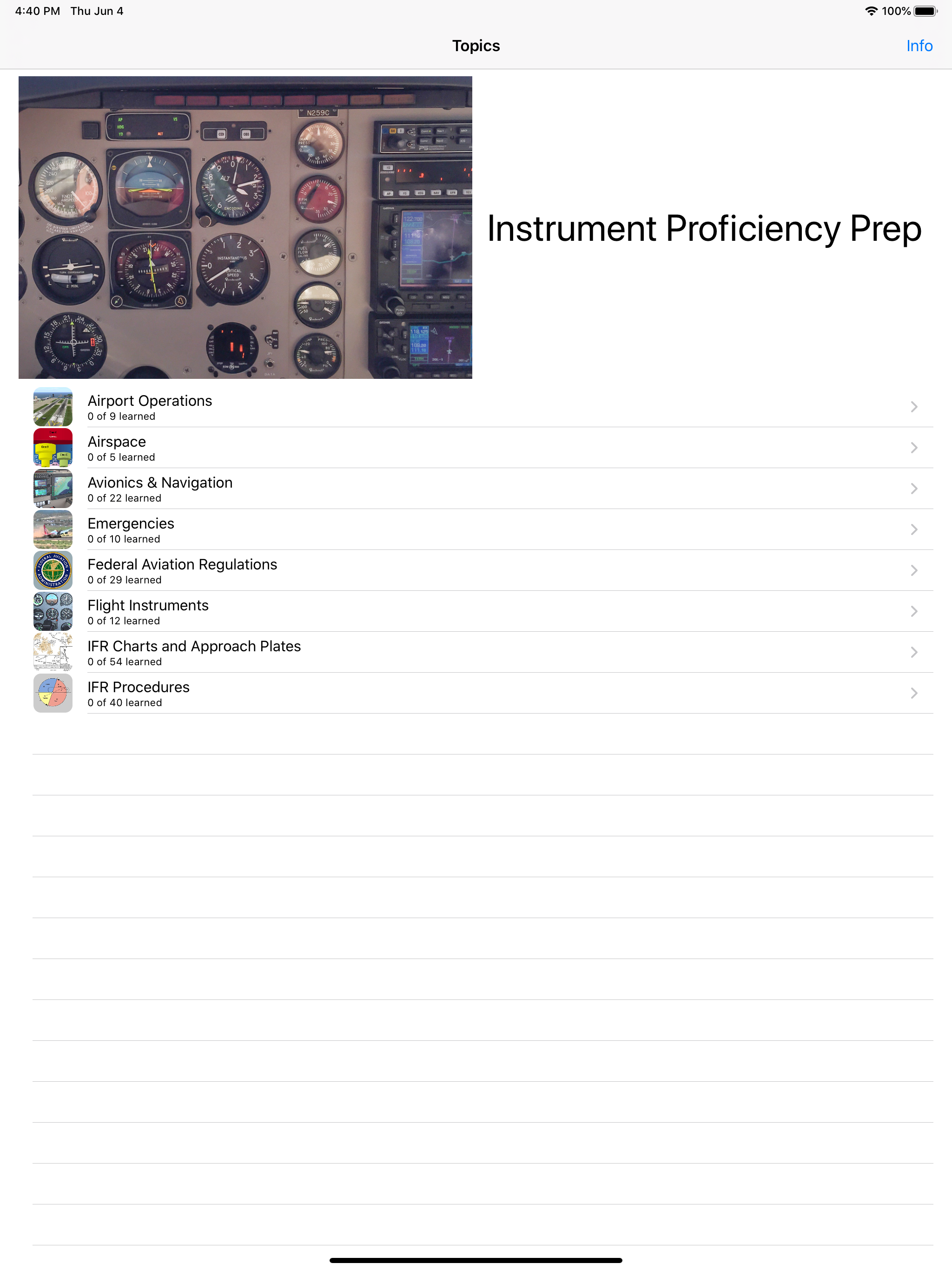 Instrument Proficiency Prep screenshot 5