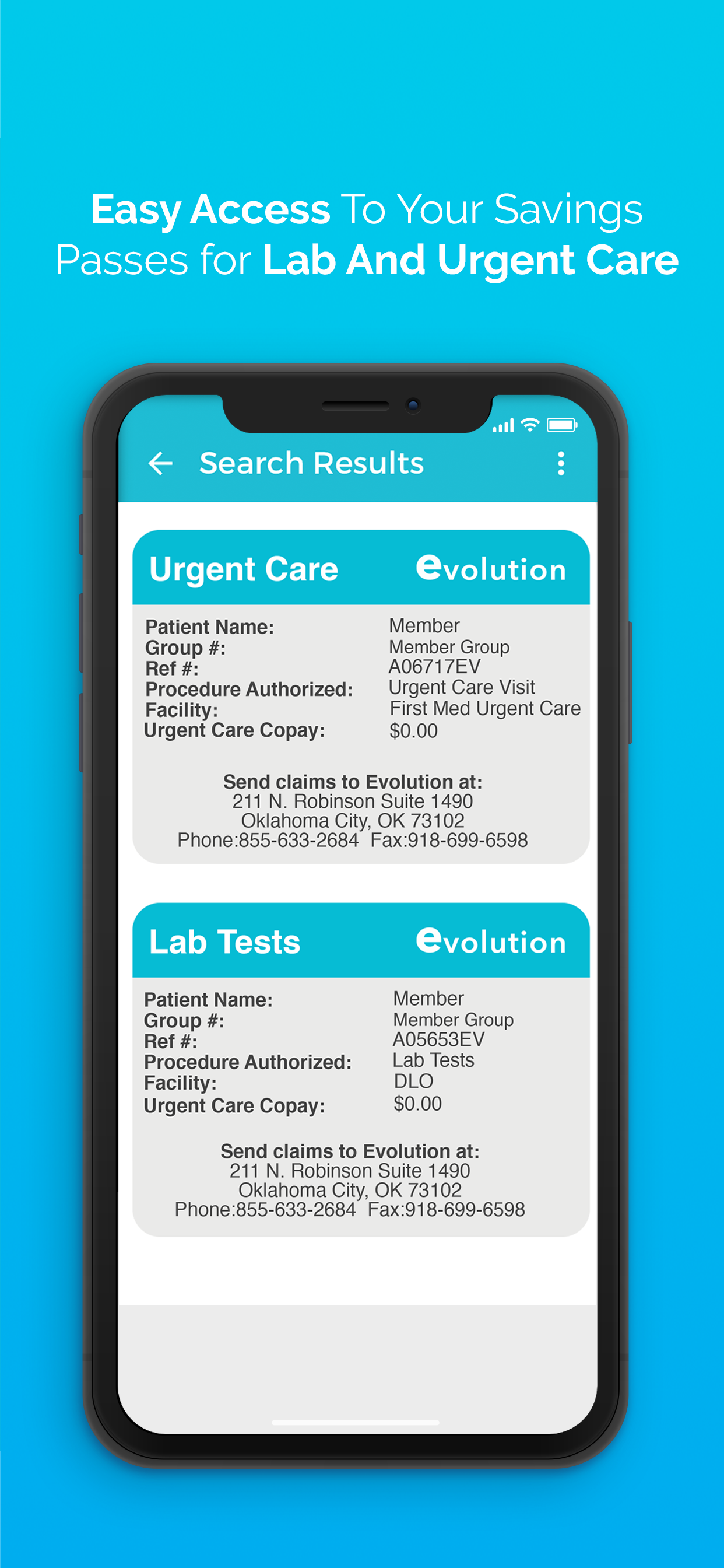 Evolution Health Benefits screenshot 3