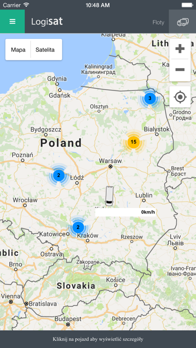 Screenshot 2 of Logisat App