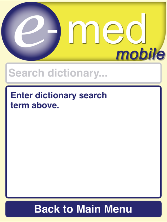Screenshot #5 pour e-med Medical Dictionary