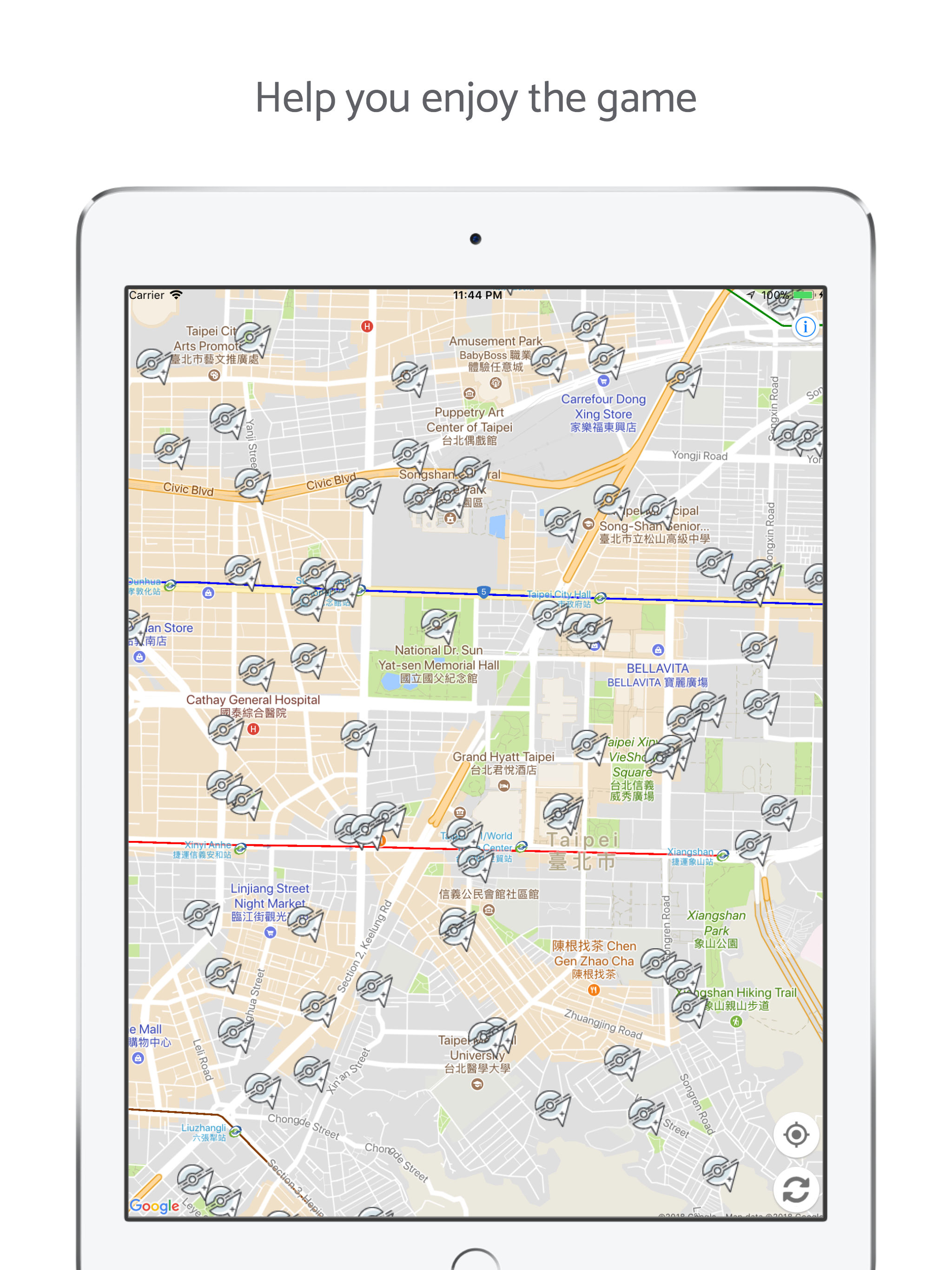 Radar Go - Raid & Gym Map