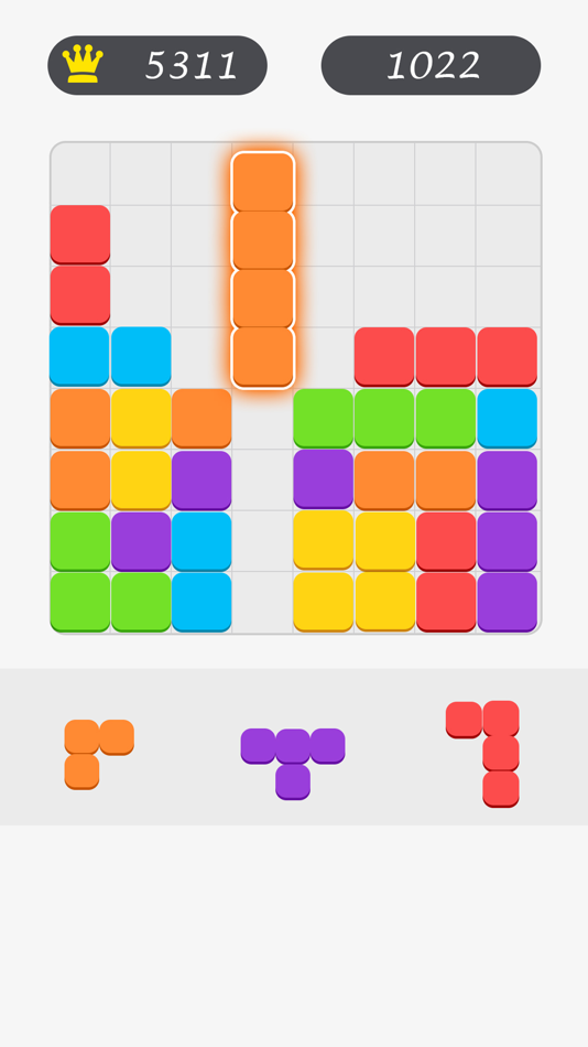 #3. Drag The Block (iOS) Podle: IBEAN COMPANY LIMITED