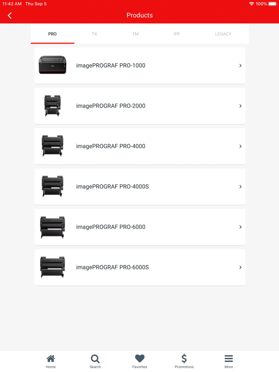 Screenshot #5 pour Canon Large Format Printer