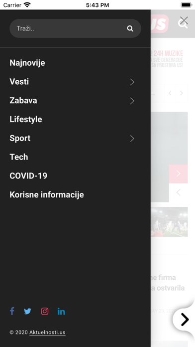 Screenshot #2 pour Aktuelnosti