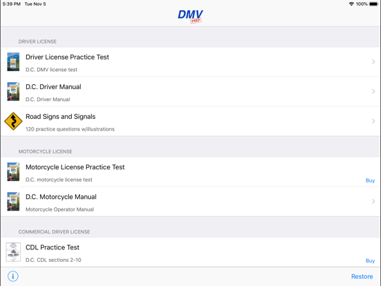 Screenshot #4 pour Washington D.C. DMV Test Prep