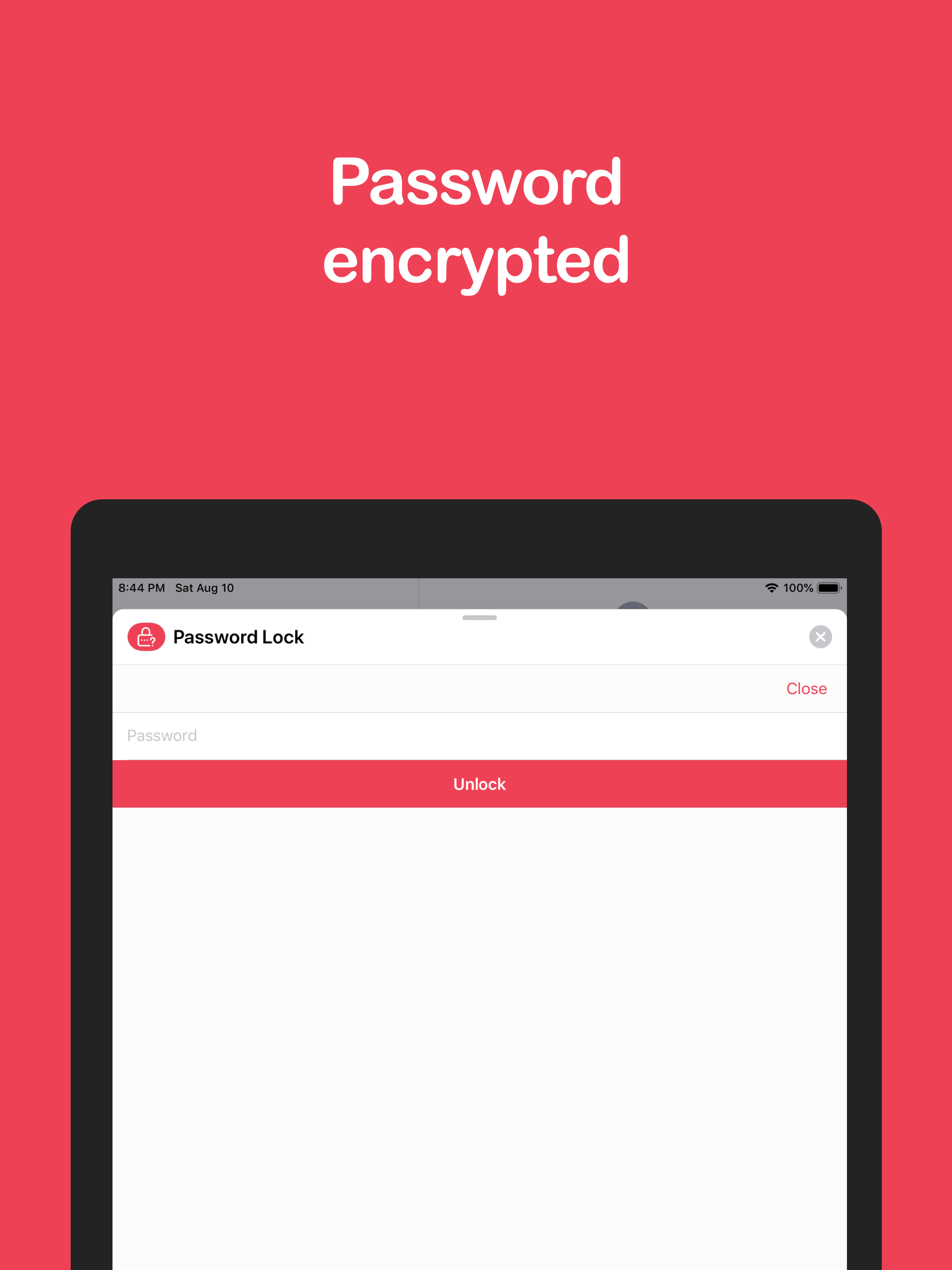 Password Encrypted Message