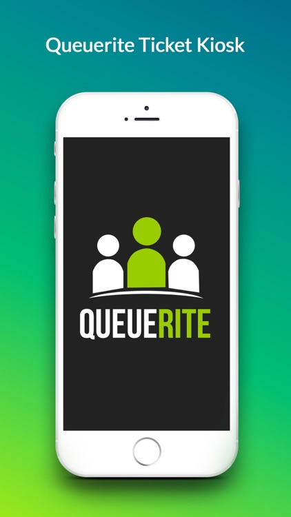 QueueRite Ticket Kiosk