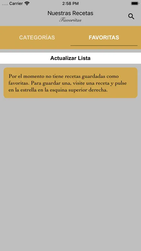 Nuestras Recetas Favoritas screenshot 3 of 5