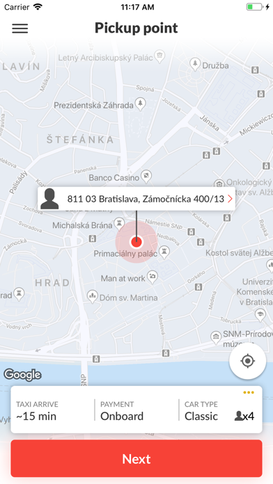 ABC Taxi 16100 Bratislava Screenshot 2 - AppWisp.com ABC Taxi 16100 Bratislava Screenshot 2 - AppWisp.com