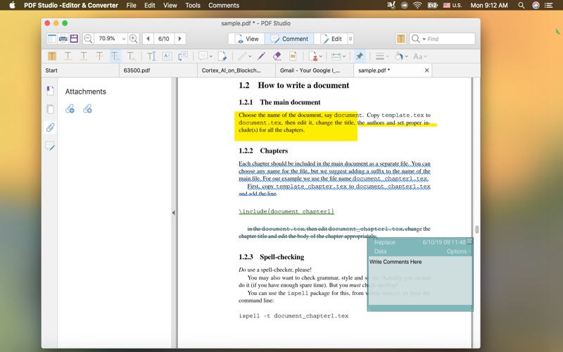 pdf studio -editor & converter iphone screenshot 1