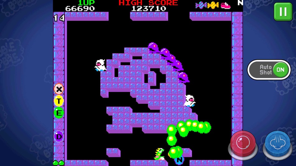 #4. BUBBLE BOBBLE classic (iOS) 由: MOBIRIX