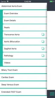 emergency ultrasound handbook iphone screenshot 2