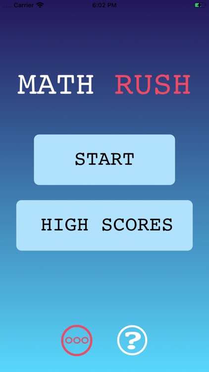 Math Rush