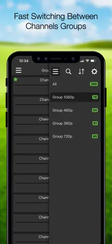 Screenshot 3 Flex IPTV iphone