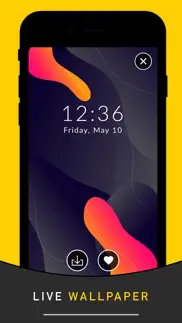 bling theme - live wallpapers iphone screenshot 3