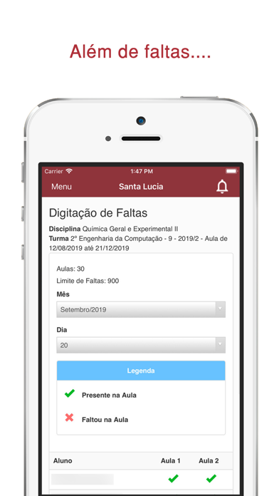 Faculdade Santa Lúcia Screenshot