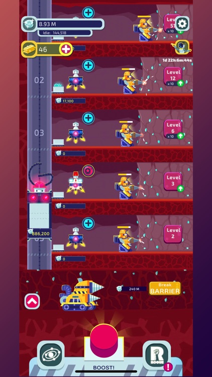 Milky Way Miner - Idle Clicker screenshot-7