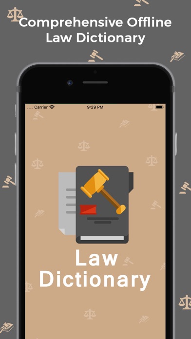 Law Dictionary : Offline Screenshot