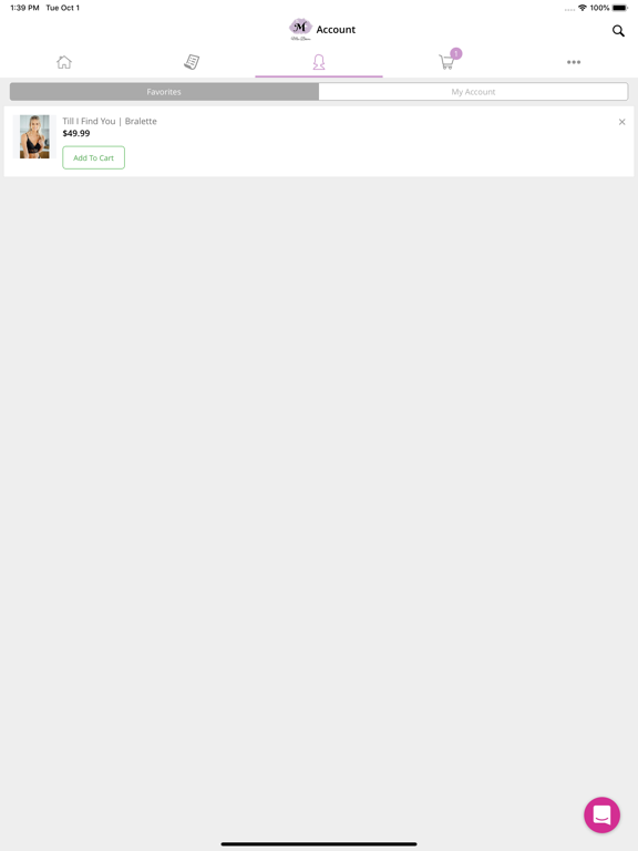 Miss Bisous: Fashion Shopping iPad screenshot 5 - Shopping app