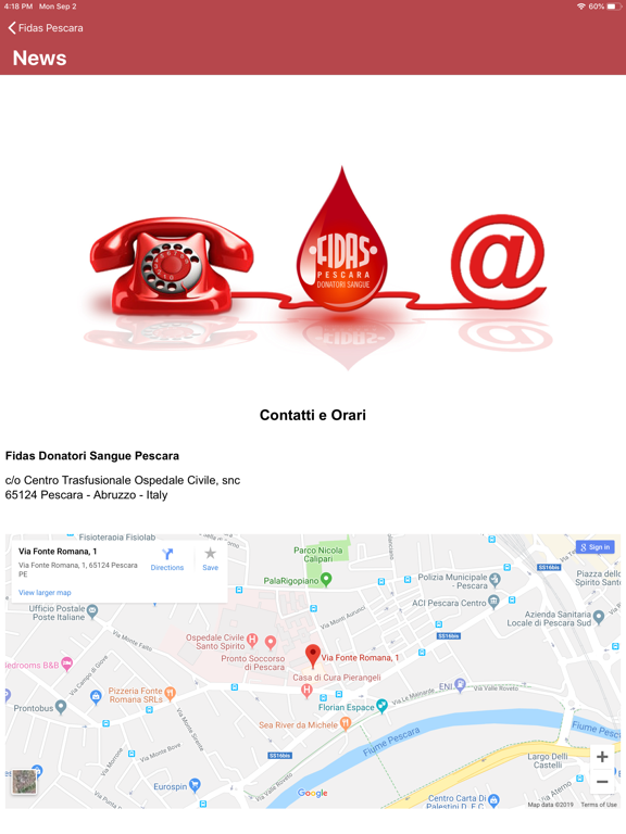 Screenshot #6 pour FIDAS Pescara Donatori Sangue