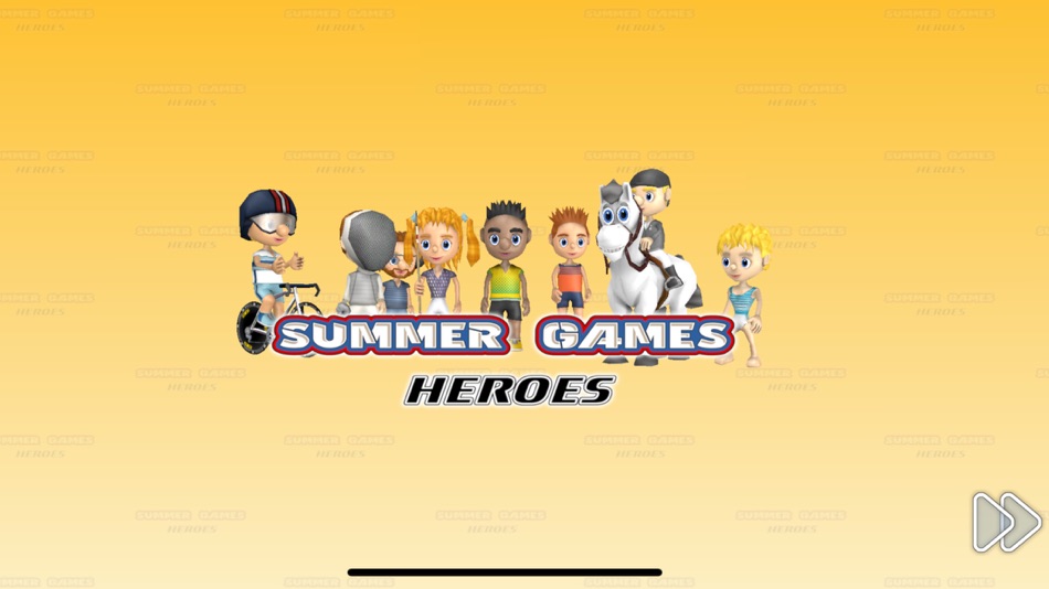 #10. Summer Games Heroes (iOS) 由: Tangram3D