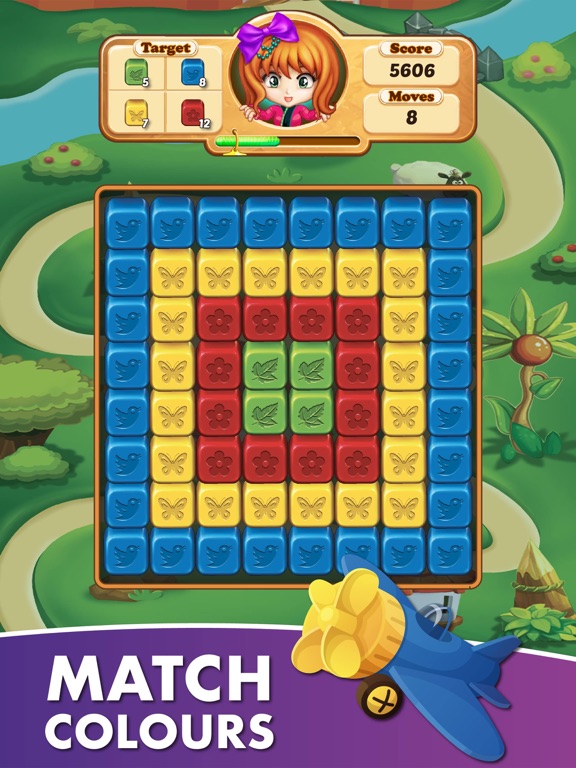 Toy Collapse: Pop Toon Bubbles iPad screenshot 2 - Games app