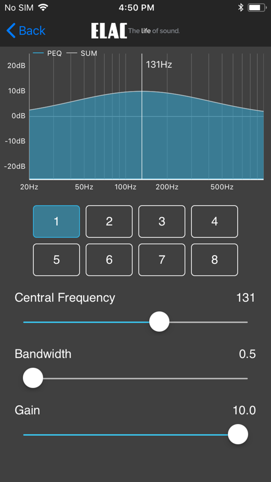 #5. ELAC SUB Control 2.0 (iOS) Podle: ELAC Americas Inc.