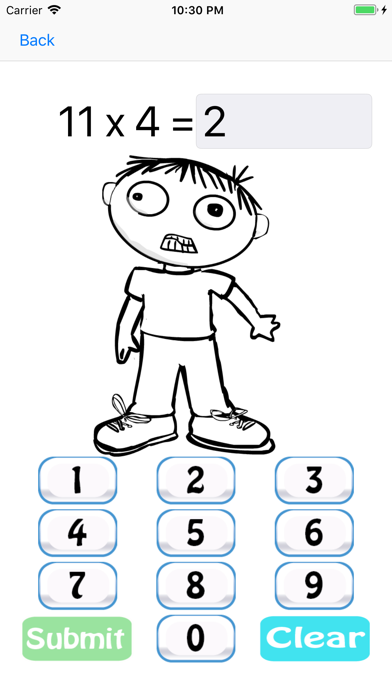 Multiplication-Quiz Screenshot