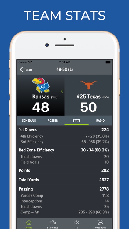 Kansas Football Schedules screenshot-4