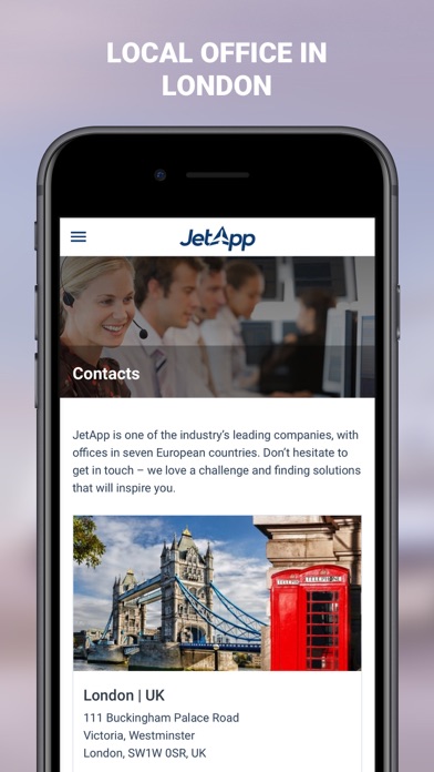 JetApp Screenshot