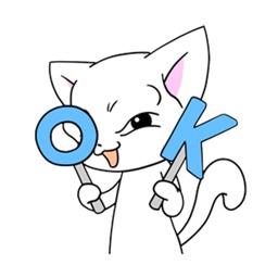 White cat - Animated