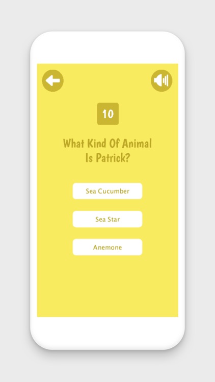 Trivia Quiz for Spongebob